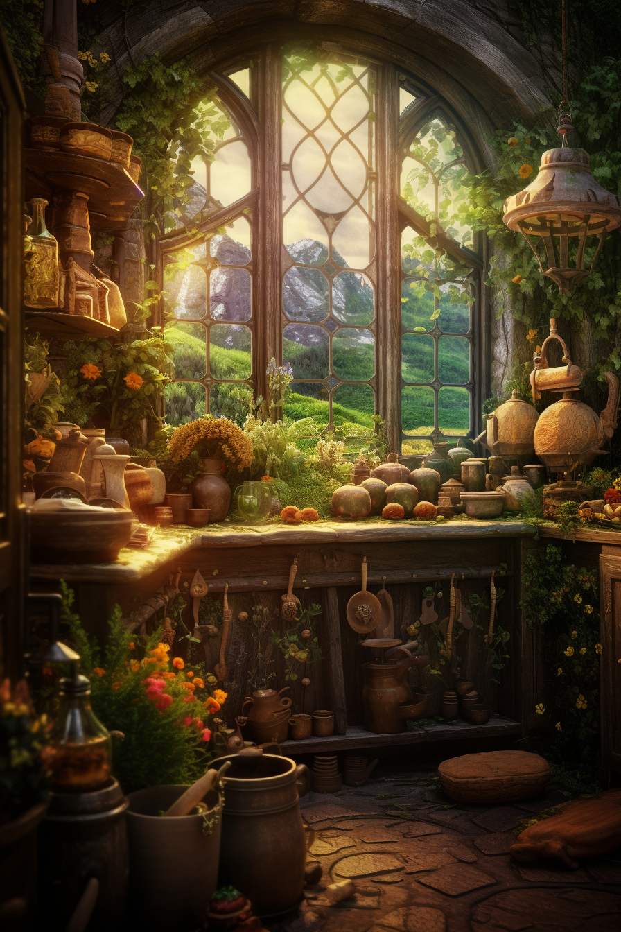 Cottagecore Kitchen Mystery Theme Set