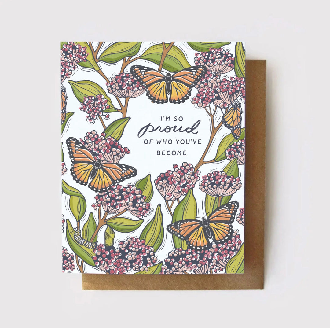 So Proud Butterfly Card