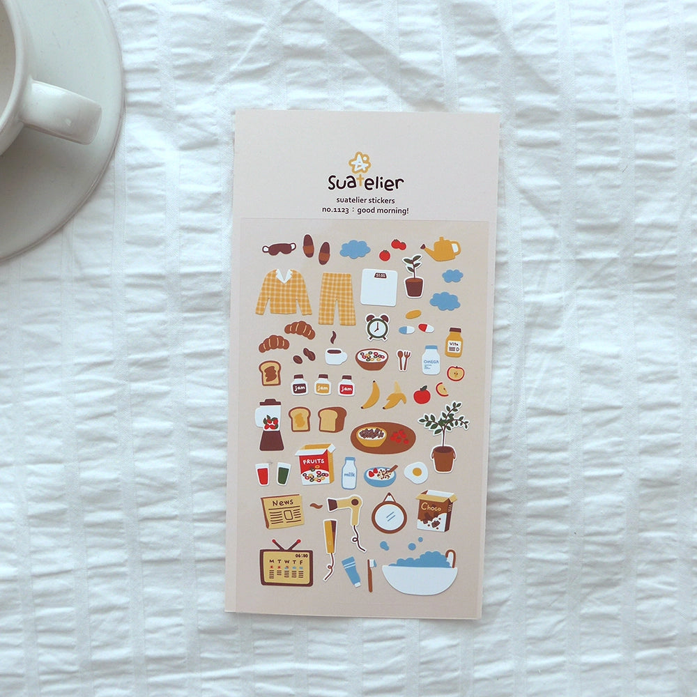Good Morning Sticker Sheet