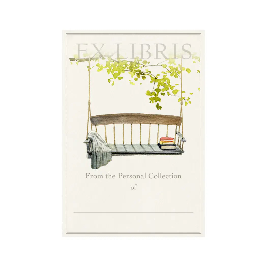 Swinging Bench Bookplates