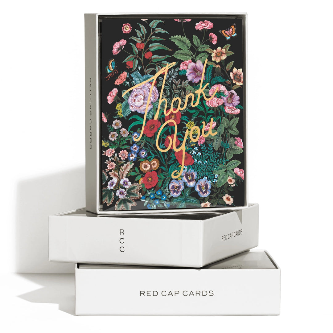 Botanical Garden Thank You - Boxed Card Set