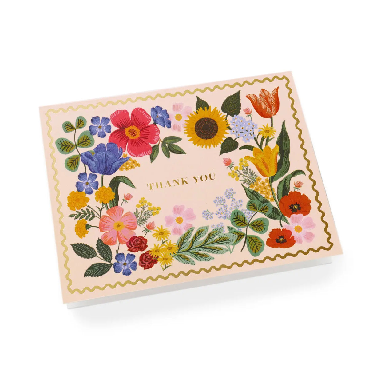 Blossom Garden Thank You Card Box Set Of Aspen Curated