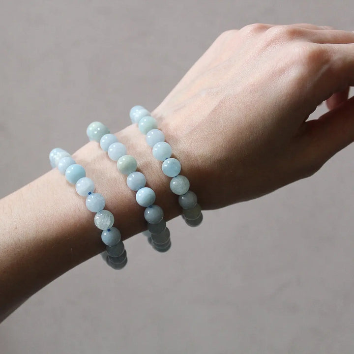 Aquamarine - Crystal Bracelet