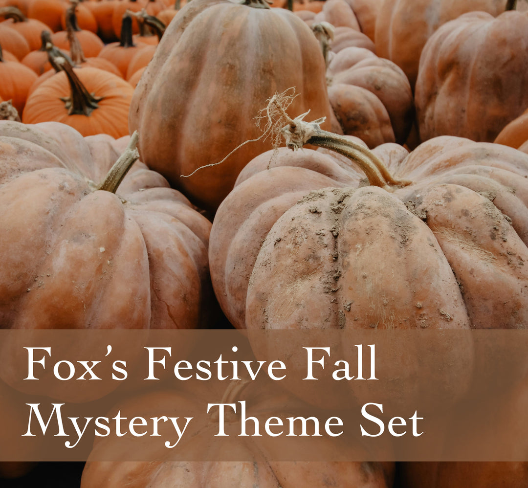 Fox's Festive Fall Mystery Theme Set