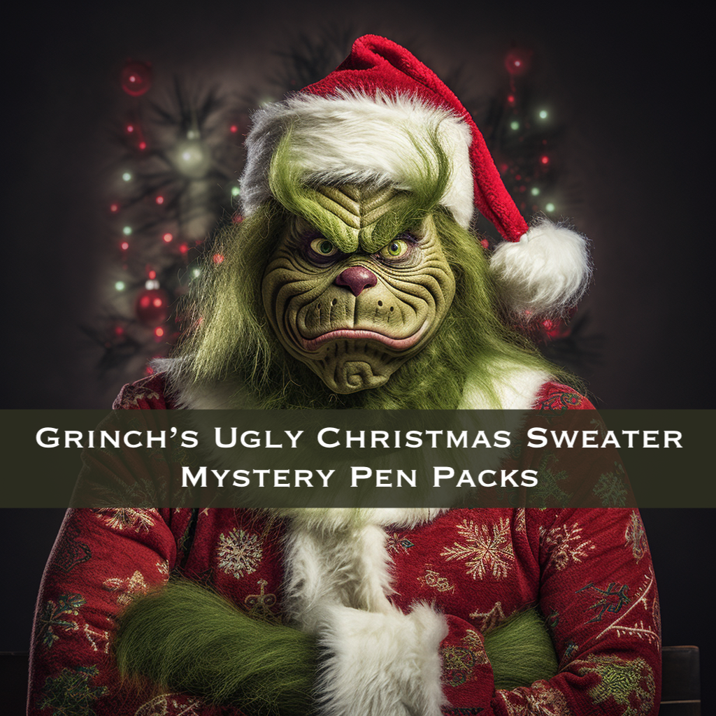 Grinch's Ugly Christmas Sweater Mystery Pen Packs
