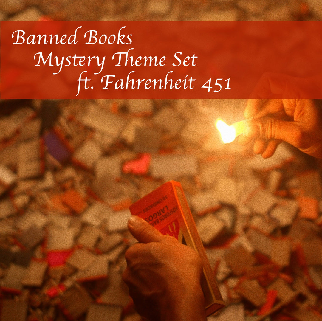 Banned Books Mystery Theme Set - ft. Fahrenheit 451