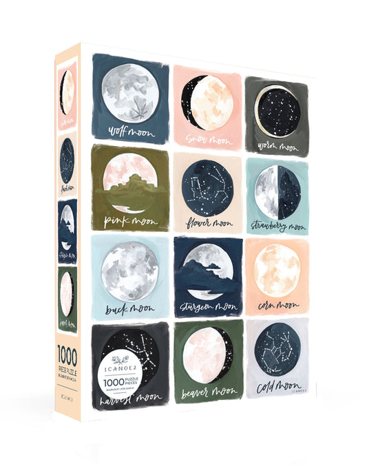 Painted Moon Puzzle