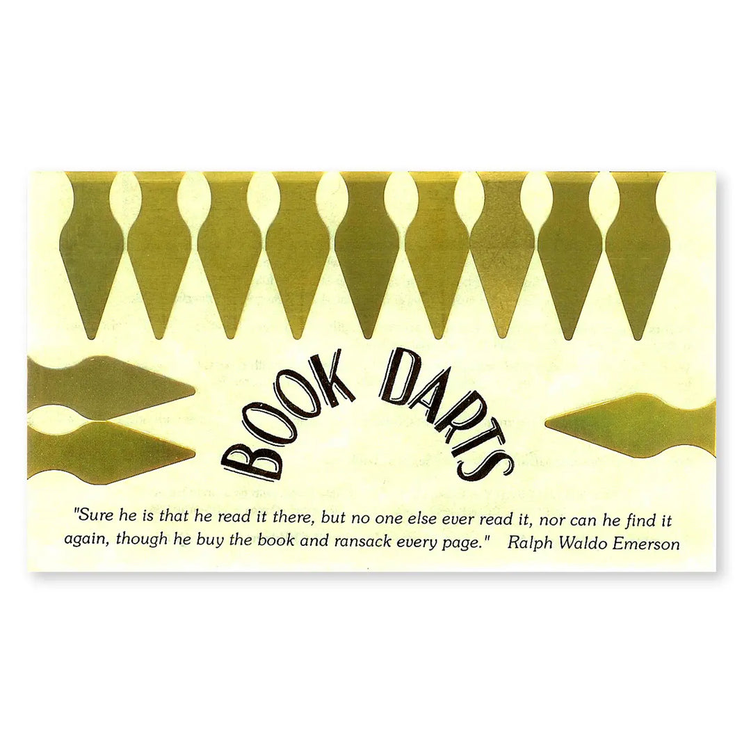 Book Darts - 12 Brass