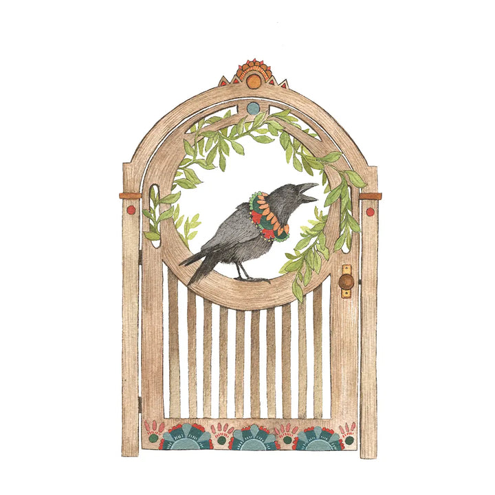 Jack's Garden Gate Print