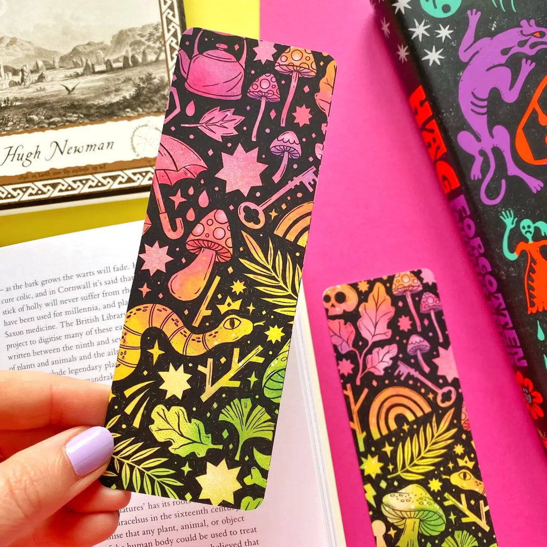 Rainbow Doodle Bookmark