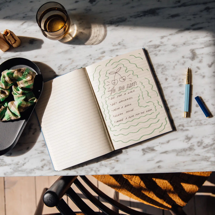 Cornflower Lined Journal