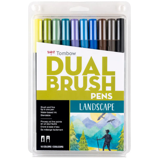 Tombow Dual Brush Pen - Landscape Pack