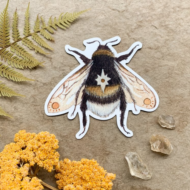 Astral Bee Magnet