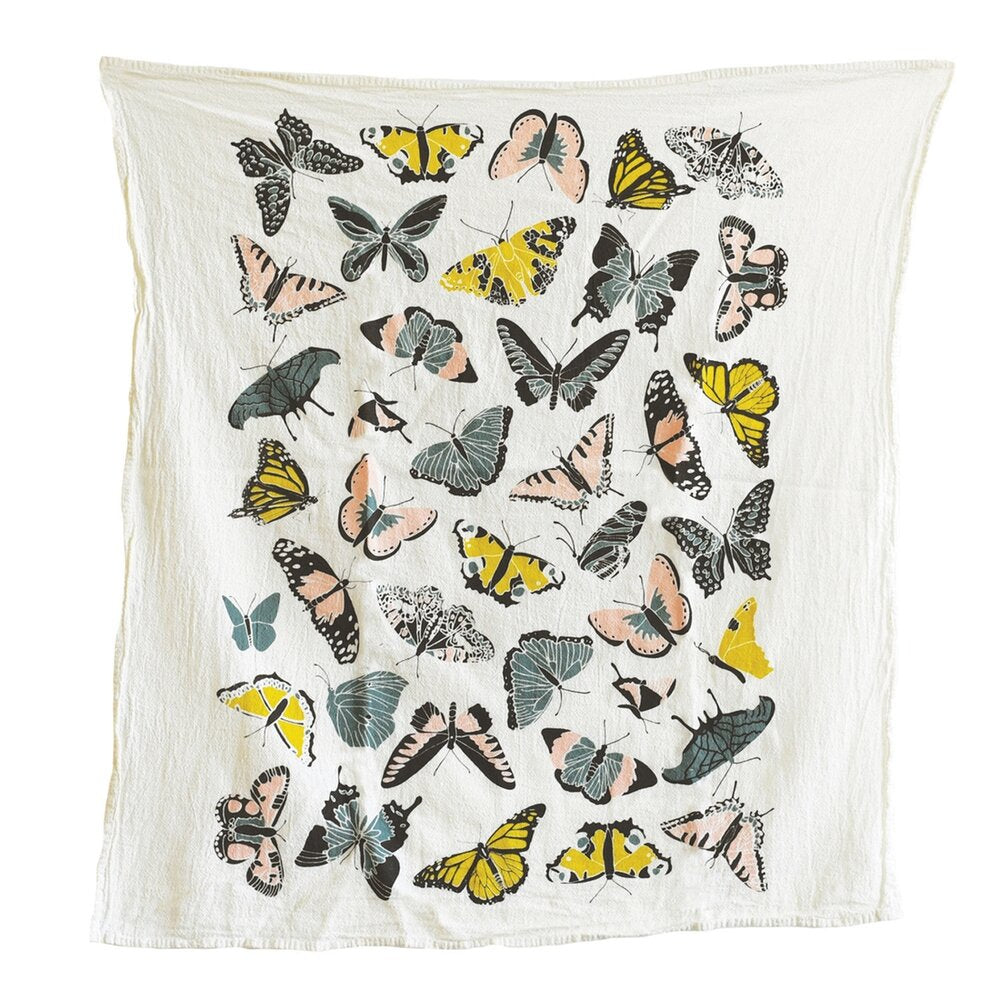 Butterfly Flutter Tea Towel