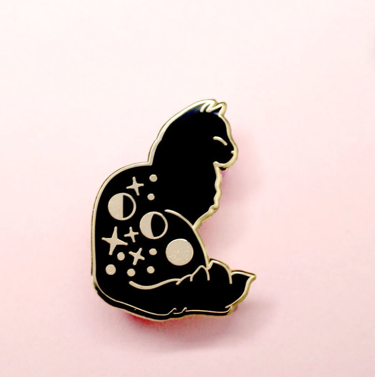 Celestial Cat Pin