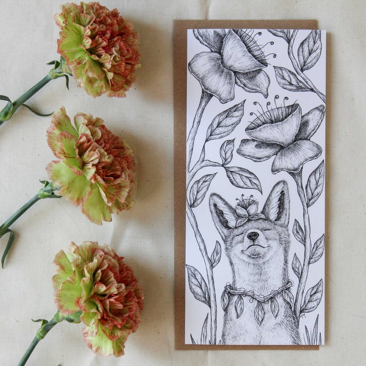 Dreaming of Spring Fox Card
