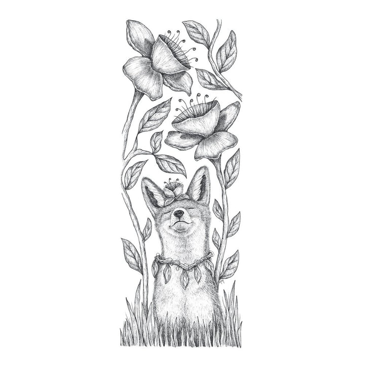 Dreaming of Spring Fox Card