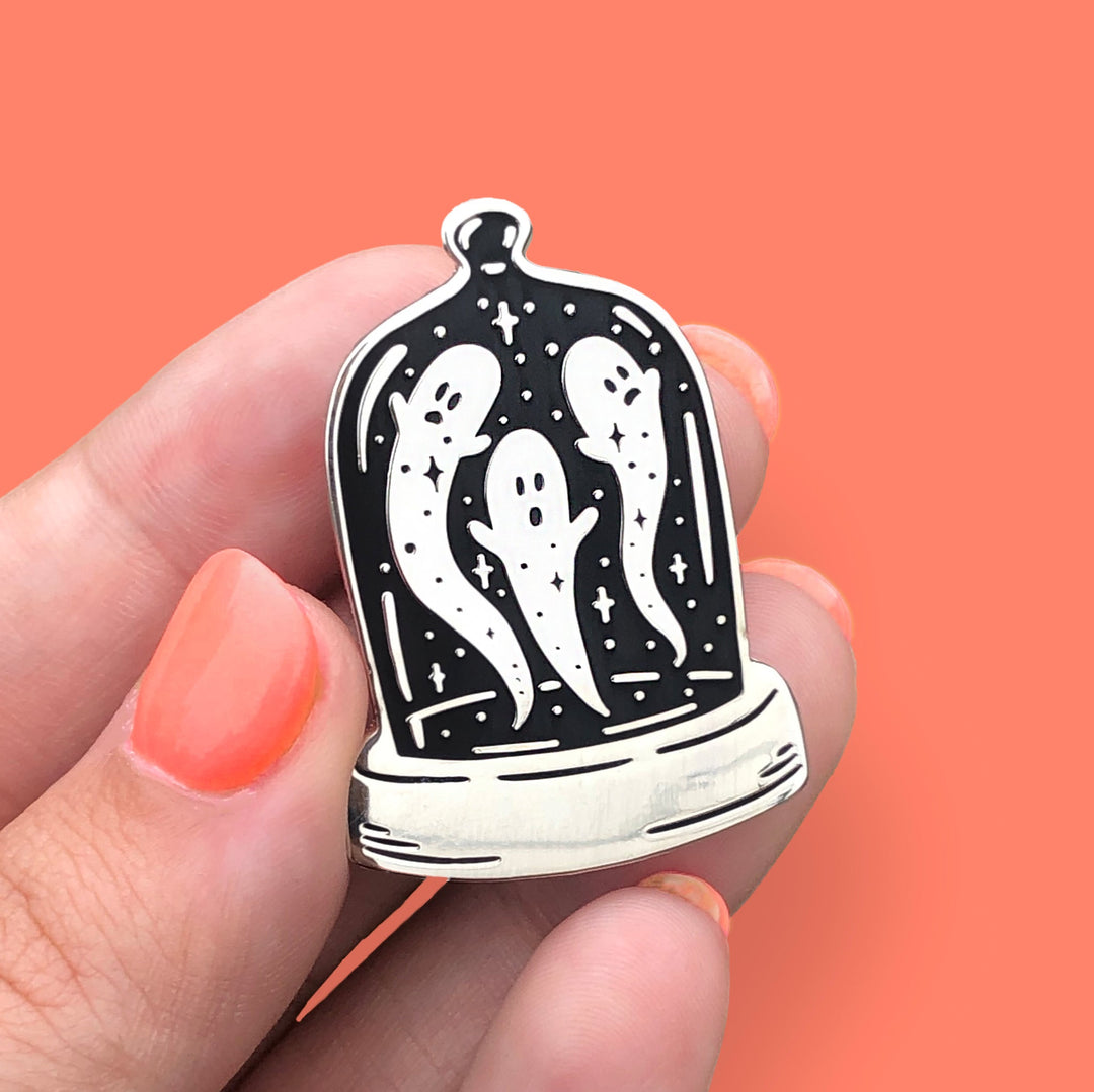 Ghost Cloche Pin