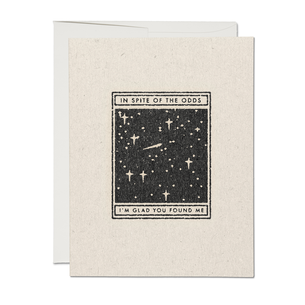 Glad You Found Me Card