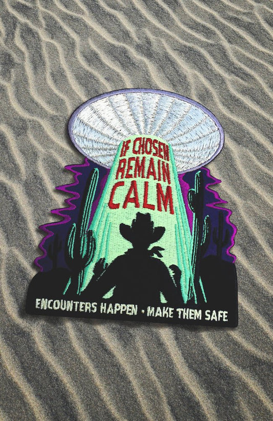 If Chosen UFO Patch - GLOW-in-the-dark