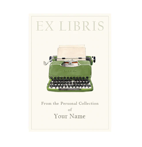 Irish Writer Bookplate