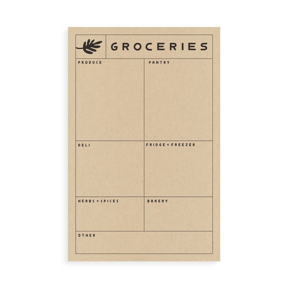 Kraft Groceries Notepad