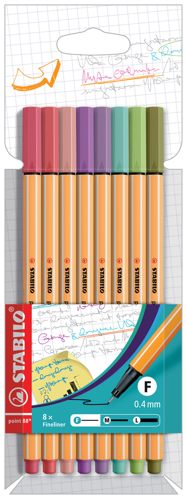 Autumn Garden Stabilo .88 Set (8 Pack)