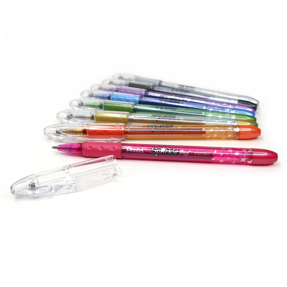 Sparkle Pop Pens by Pentel Arts. #gelpen #colorshift