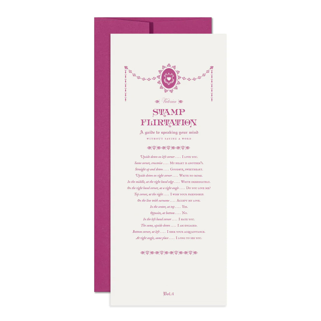 Stamp Flirtation Victorian Guide Card