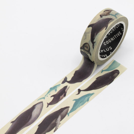 Cognitive Surplus Whales & Sharks Washi Tape