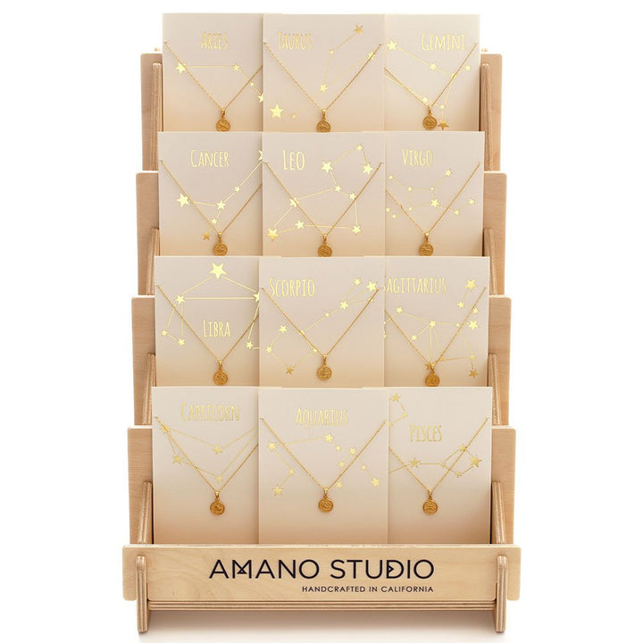 Zodiac Medallion Necklace - Scorpio