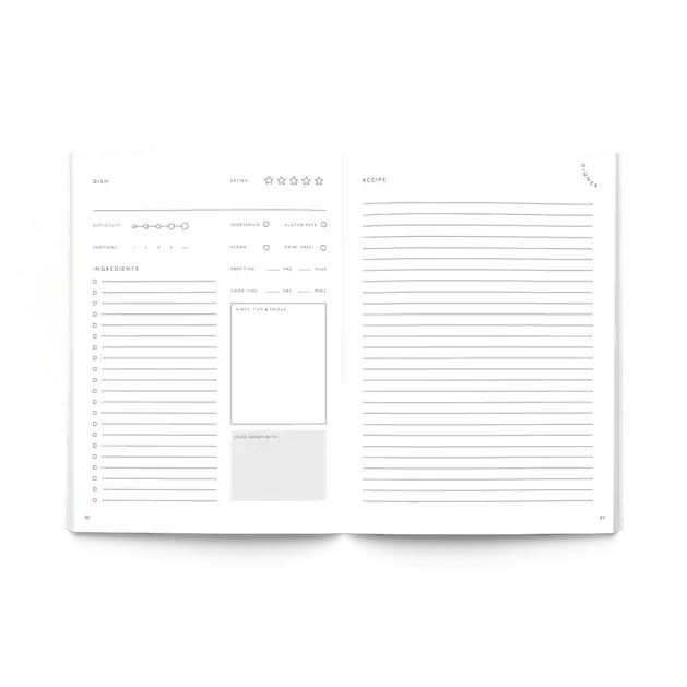 Hanging Fruits Recipe Journal