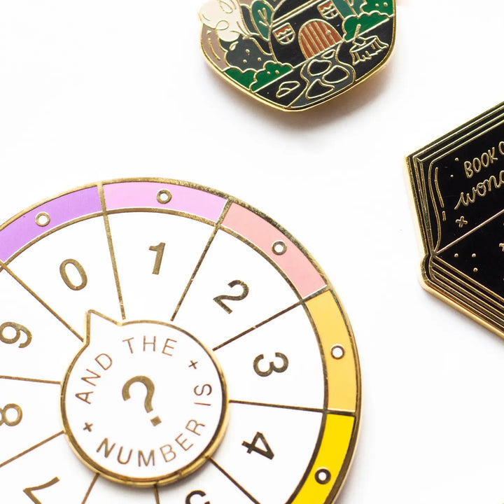 Spinning Numbers Pin (Interactive)