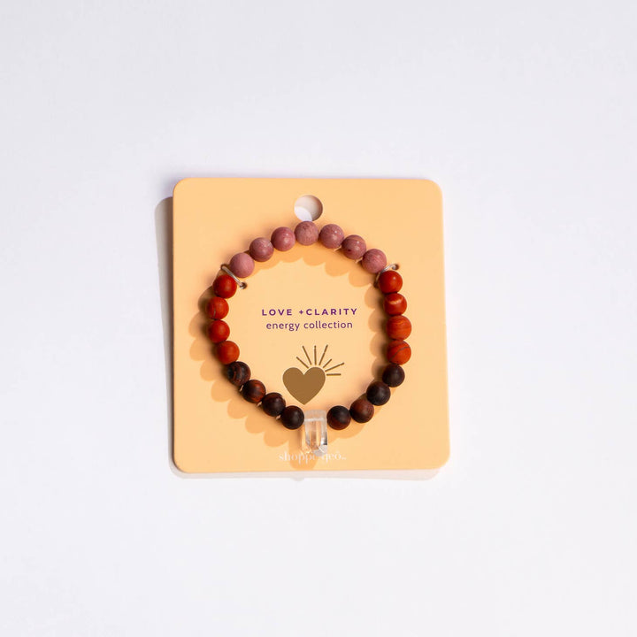 Love & Clarity Crystal Bracelet