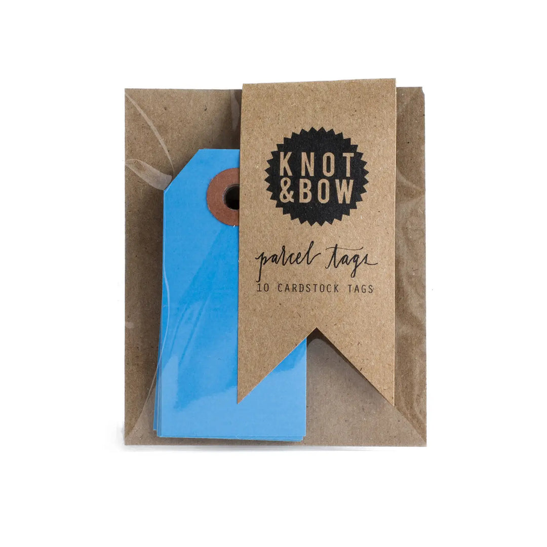 Mini Parcel Tags - Dark Blue