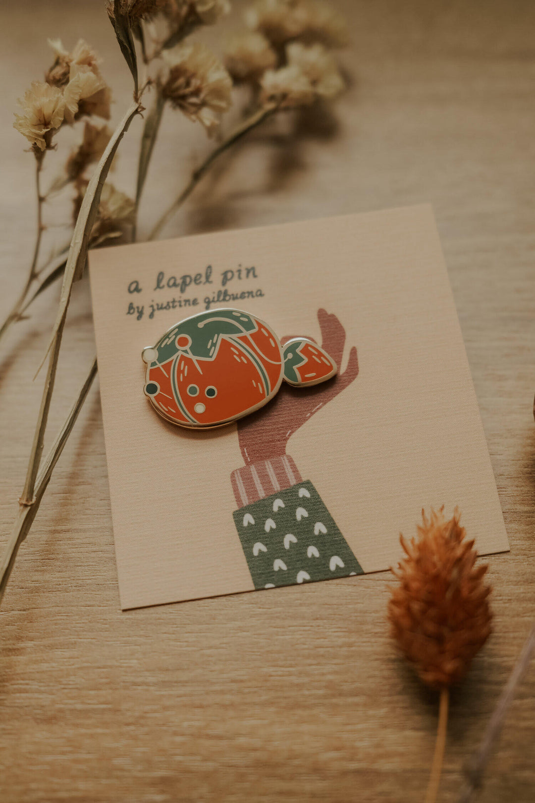 Tomato Pin Cushion Pin