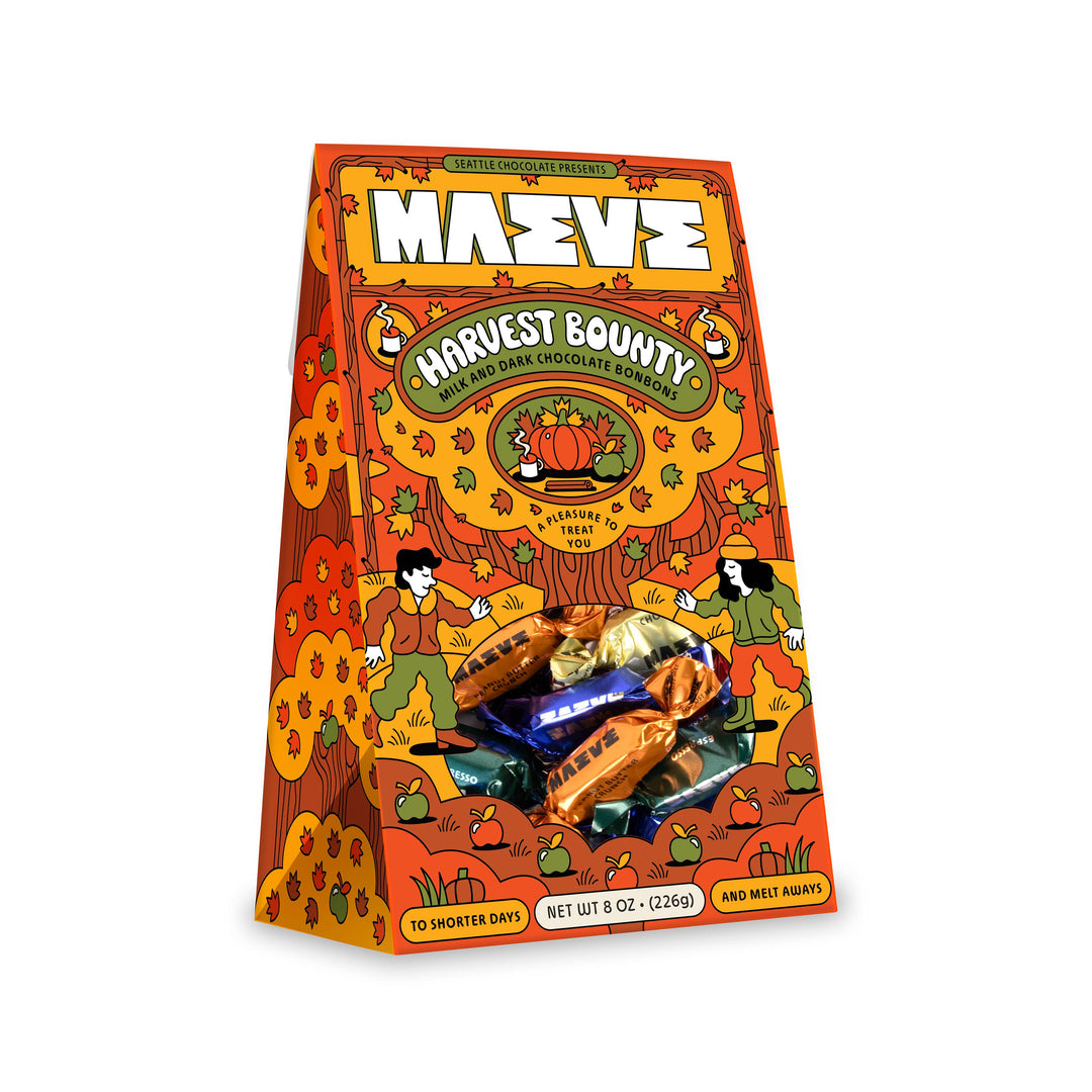Harvest Bounty Chocolate Bonbon Orange Gift Box