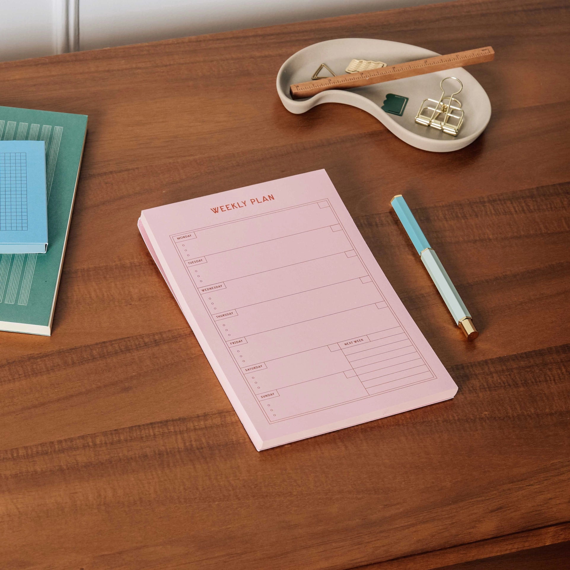 Productivity Undated Weekly List Pad