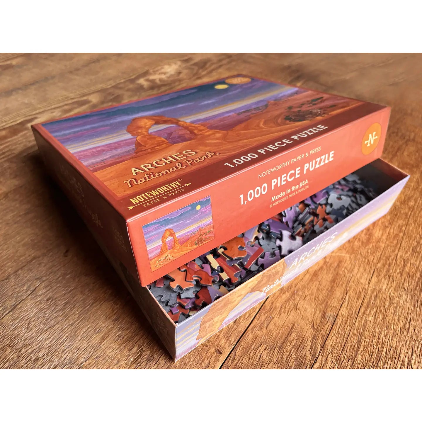 National Parks 1000 Piece Puzzles - 3 Parks