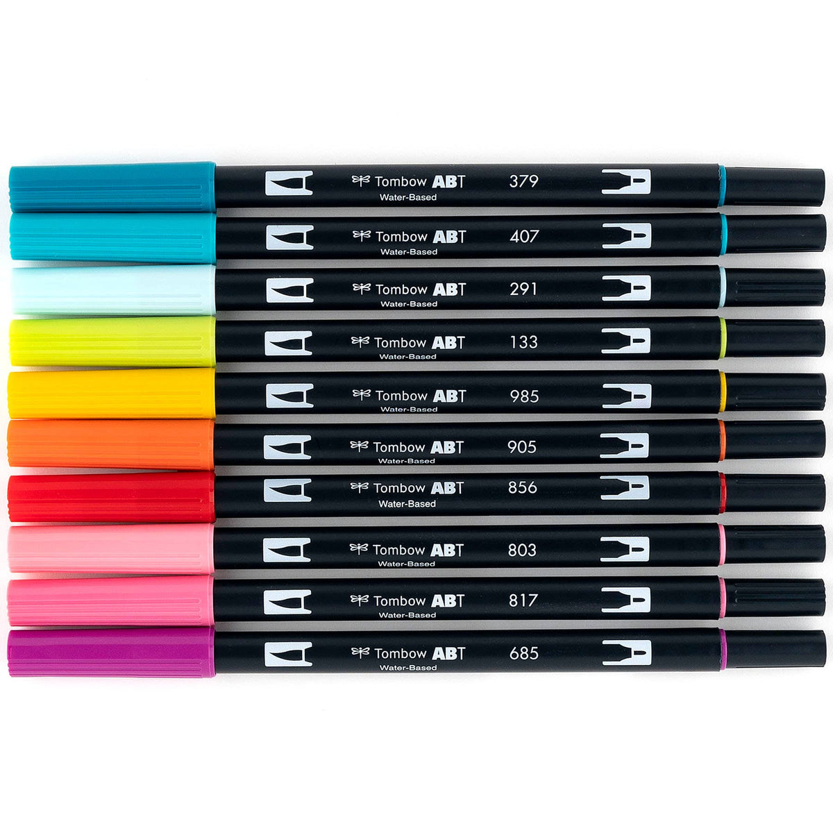 Tombow Dual Brush Pens - Tropical 10 Pack