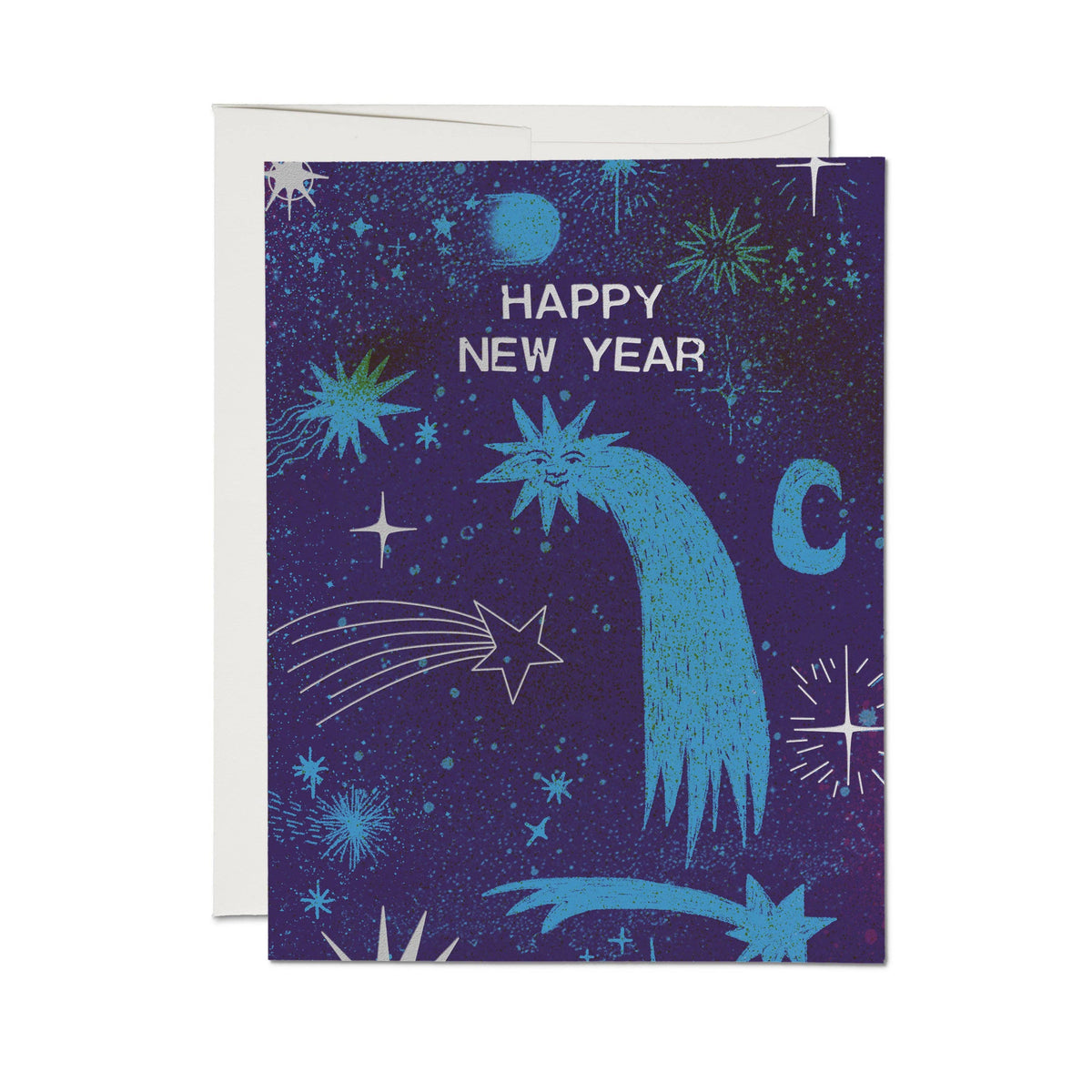Celestial New Year Card