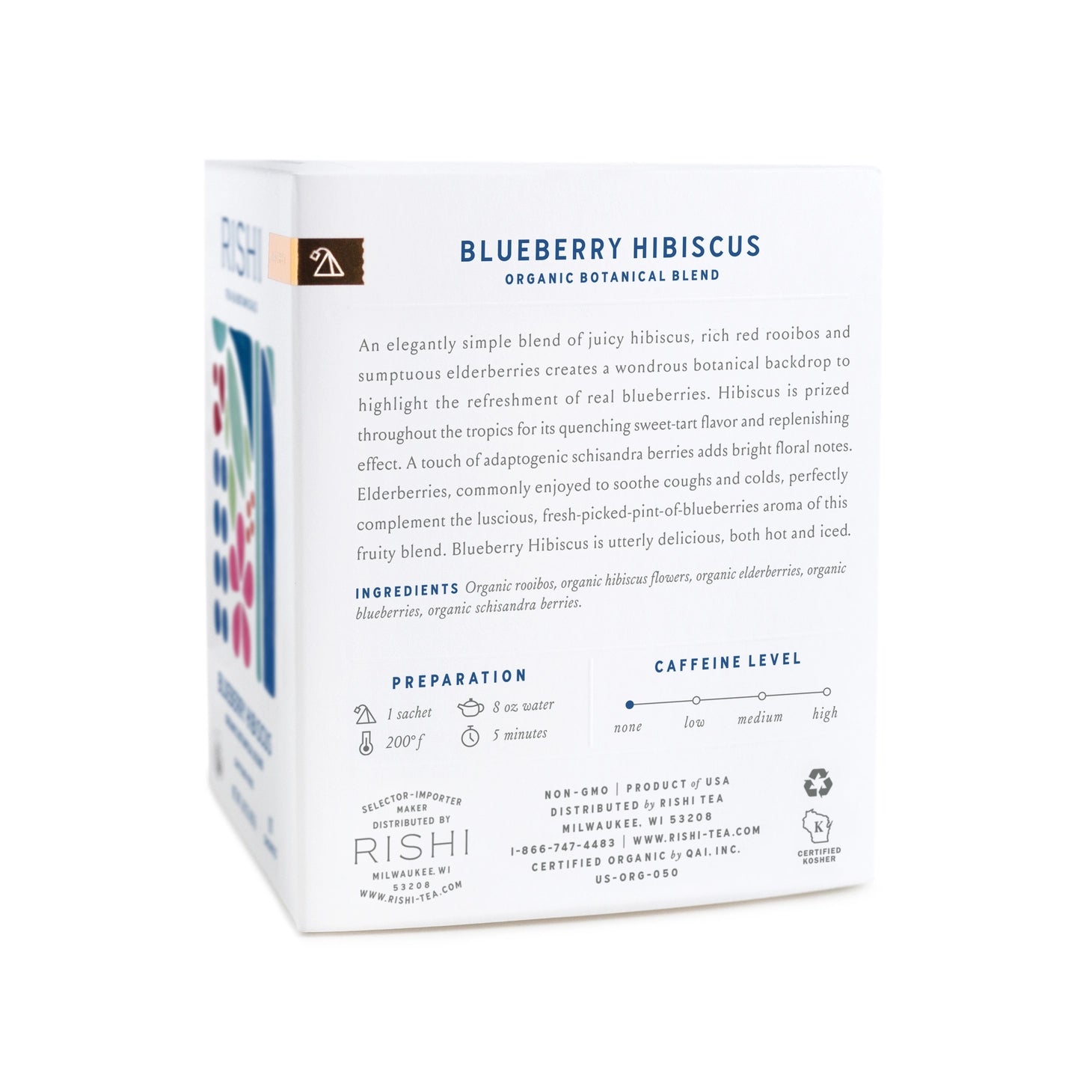 Blueberry Hibiscus Organic Tea