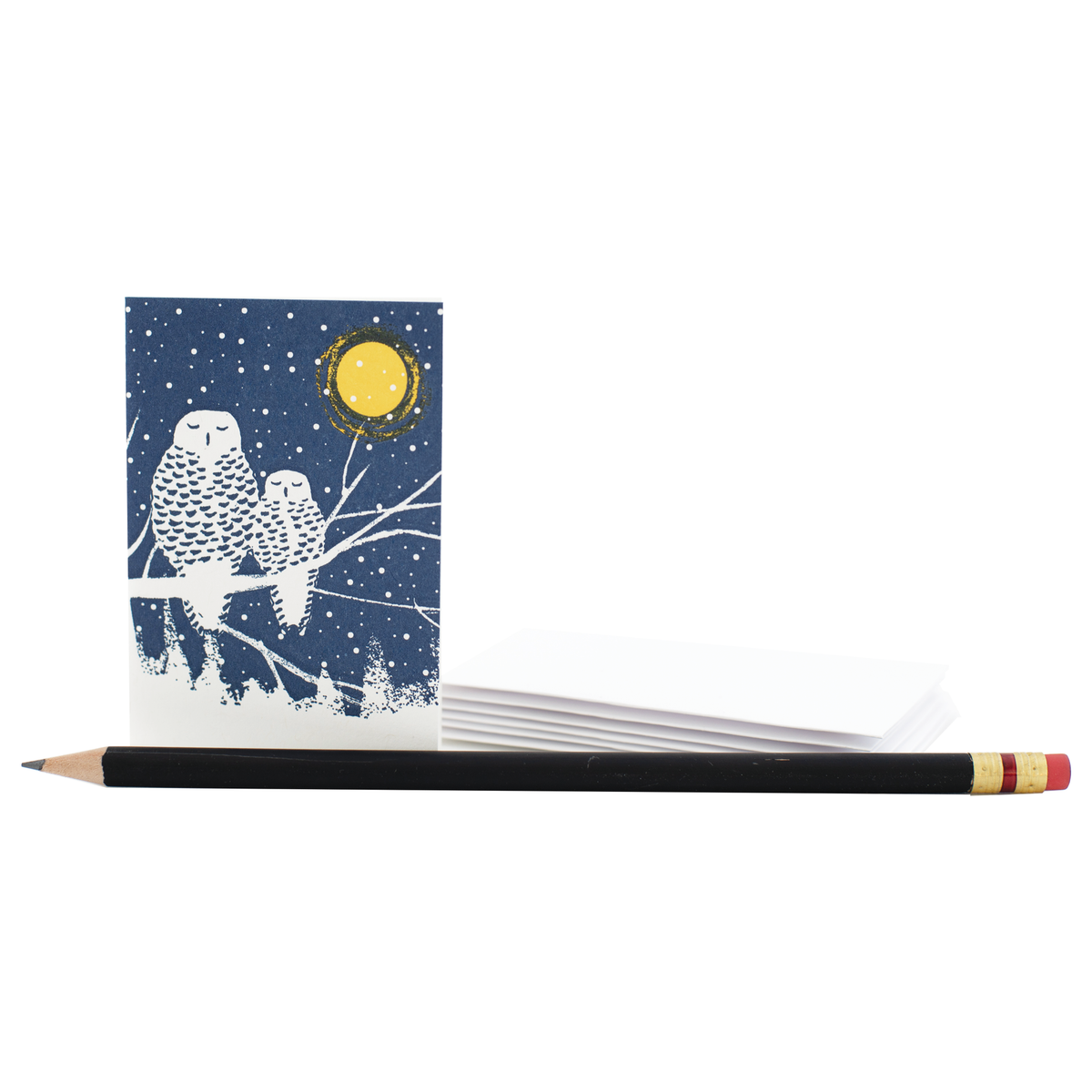Mini Peaceful Owls Card - Pack of 6