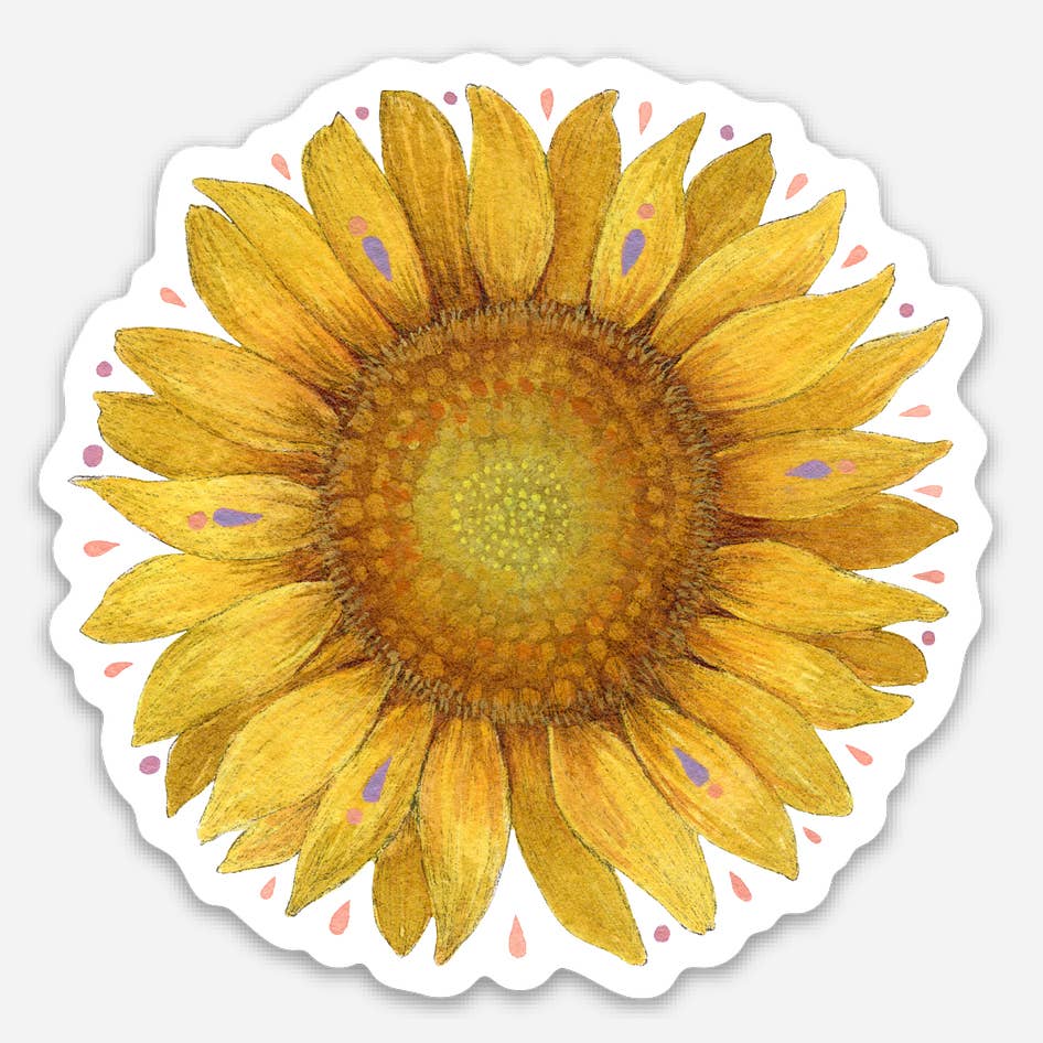 Sunflower Sticker