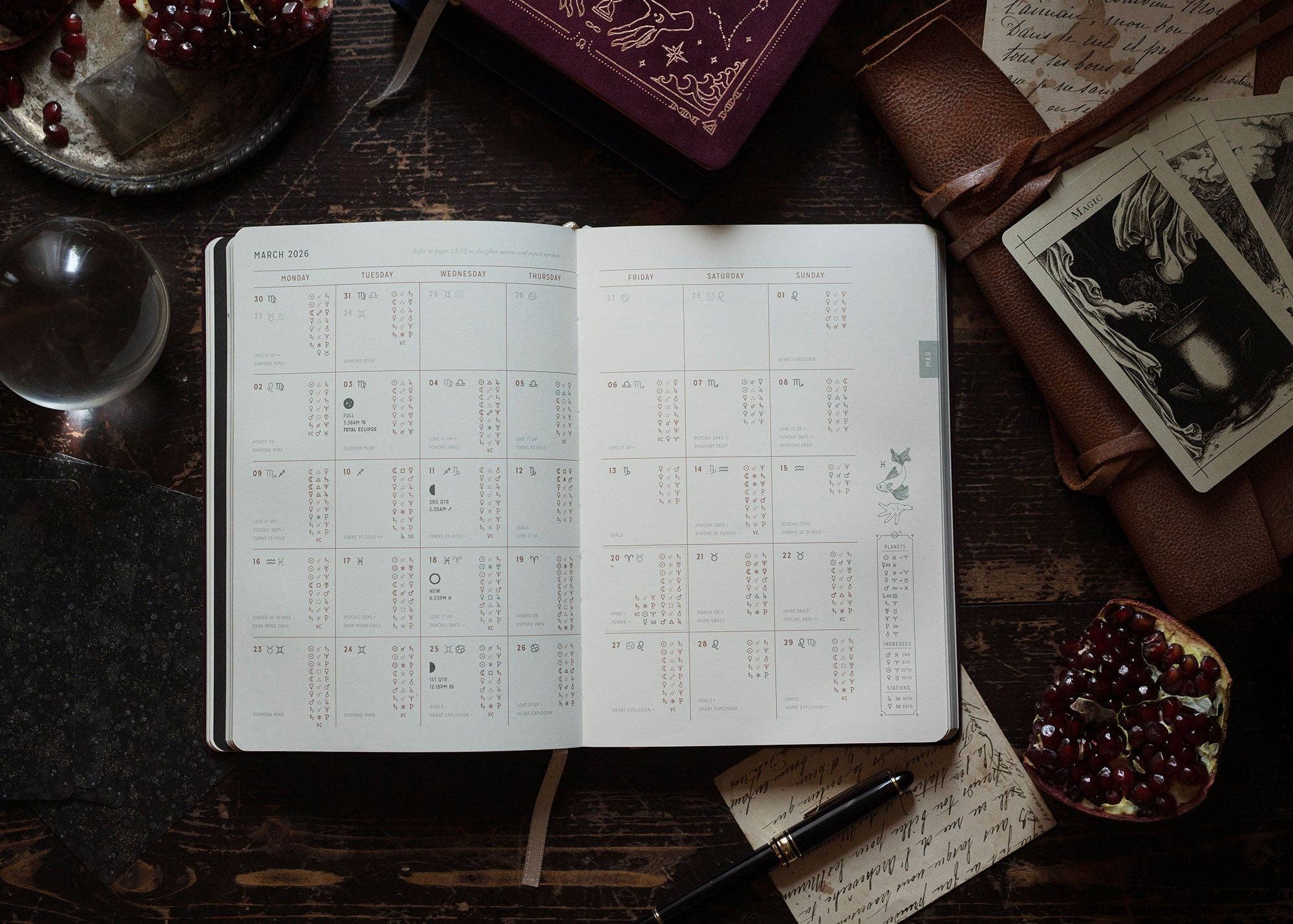 Magic of I - 2026 Astrological Almanac & Guidebook - Black