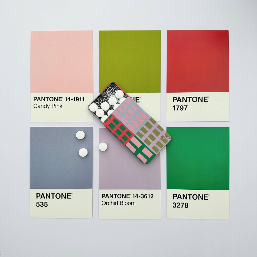 Mystery Motif Mints in a Tin - Avant-Garde