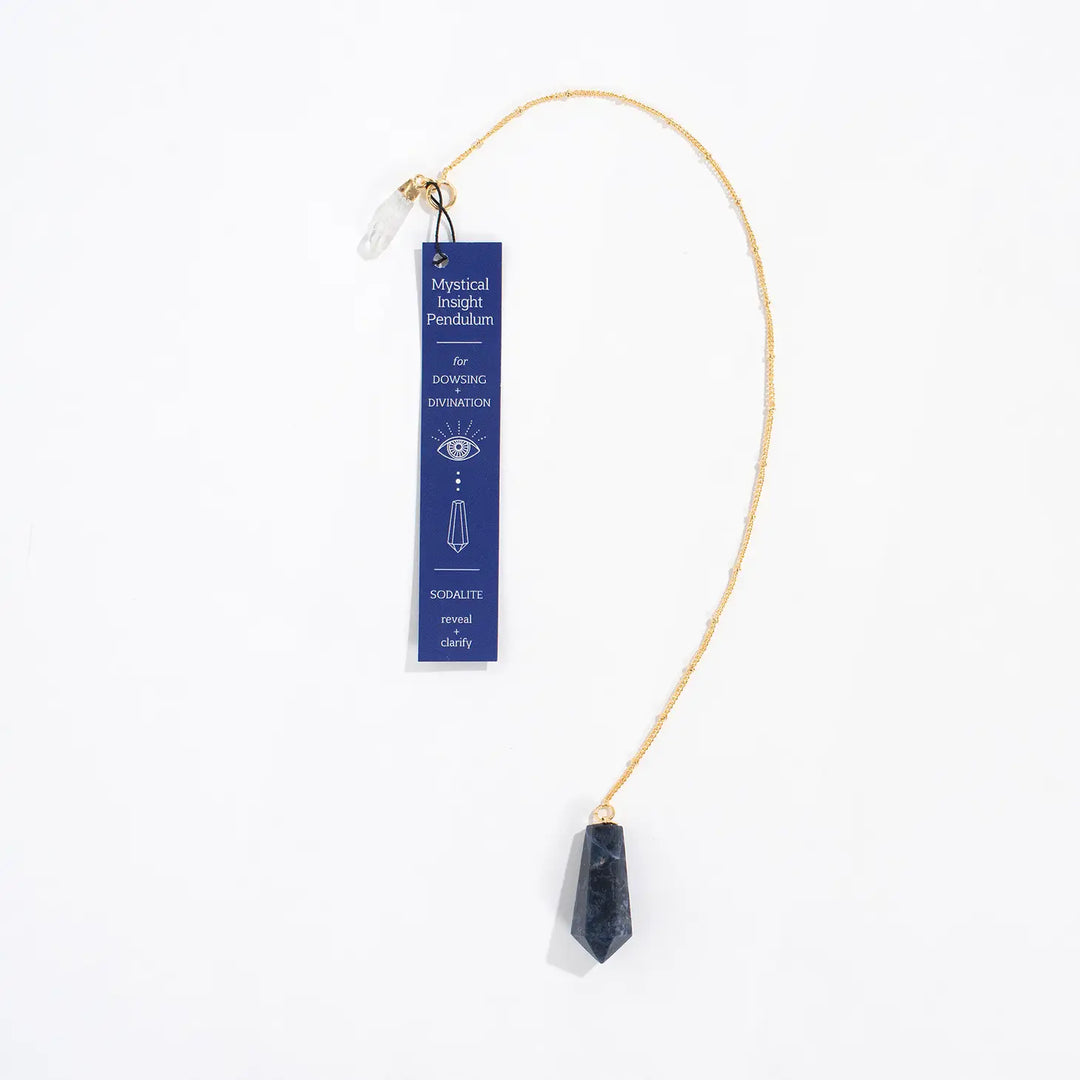 Mystical Insight Pendulum - Sodalite