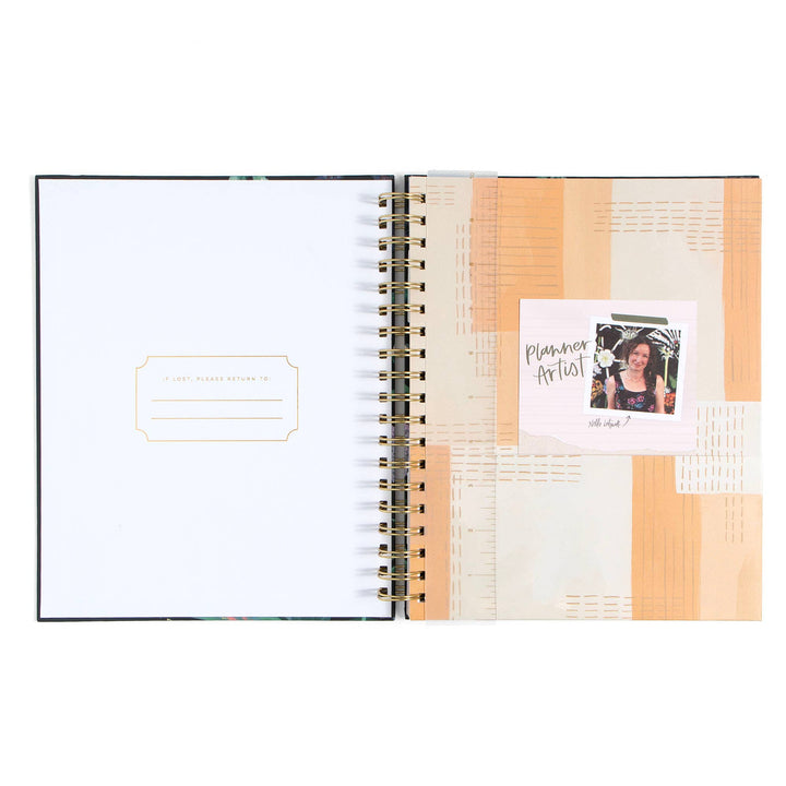 Dark Riverbend Floral Planner: 2026 Calendar Year