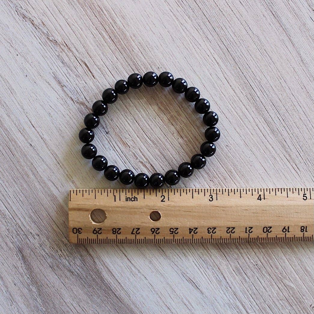 Black Obsidian - Crystal Bracelet