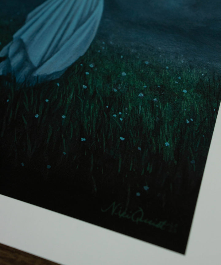 Desolate Ghost Art Print